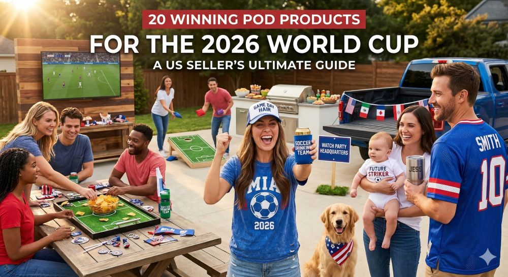 20 Print on Demand Products Suitable for Sale During the 2026 World Cup