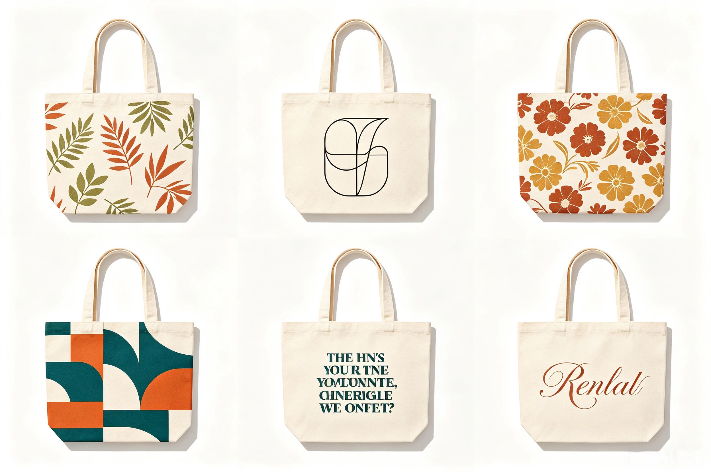 PeaPrint all over print tote bag collection customizable AOP products