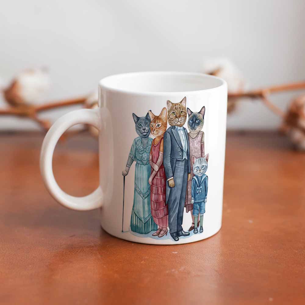 11oz White Mug Print 