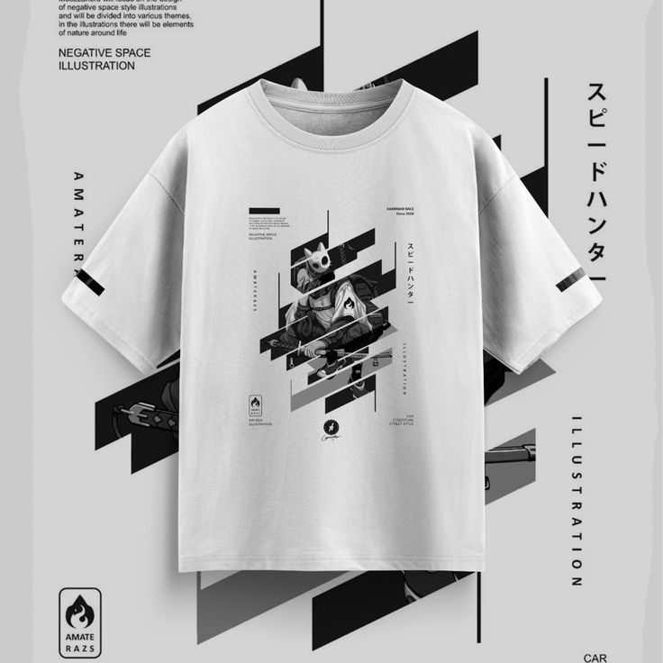 Cyberpunk aesthetics tee design