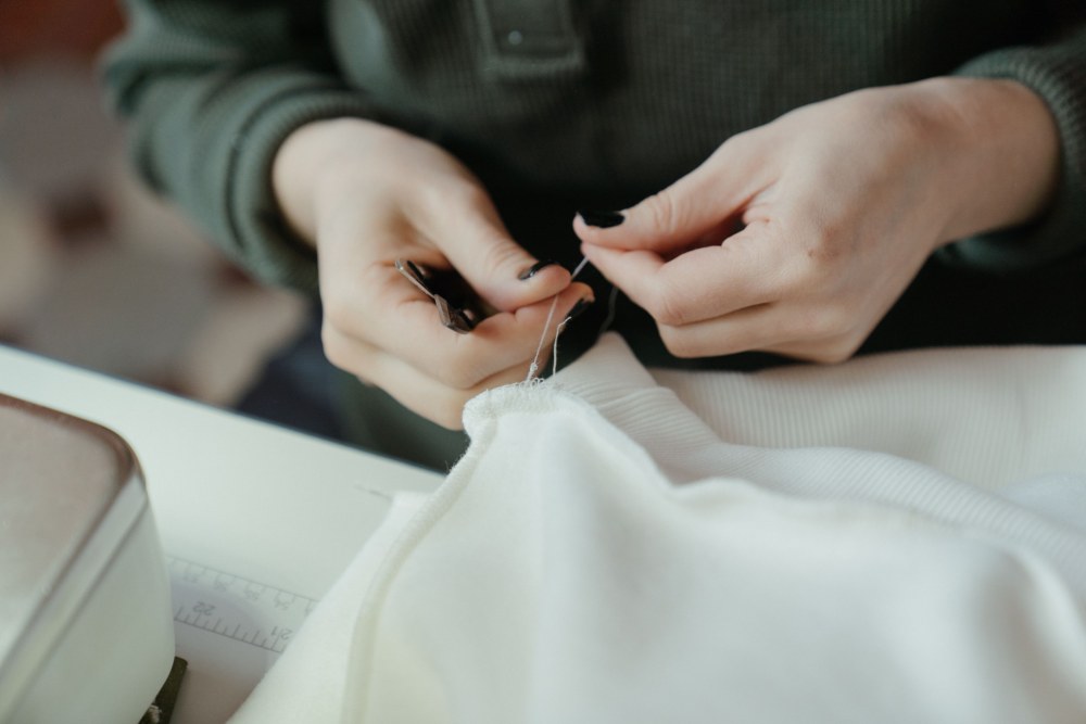 Sewing clothes