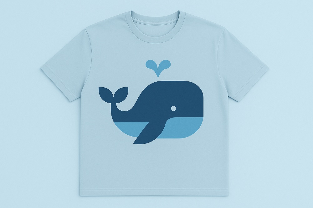 Minimalist art style t-shirt