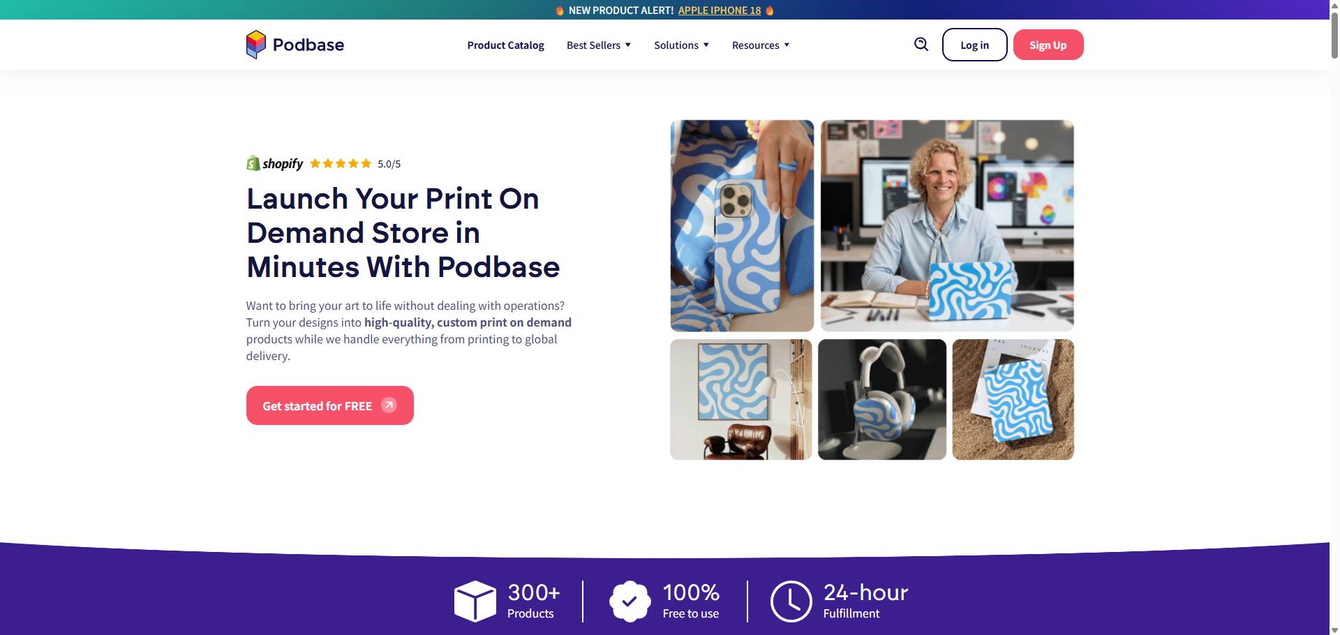 podbase homepage