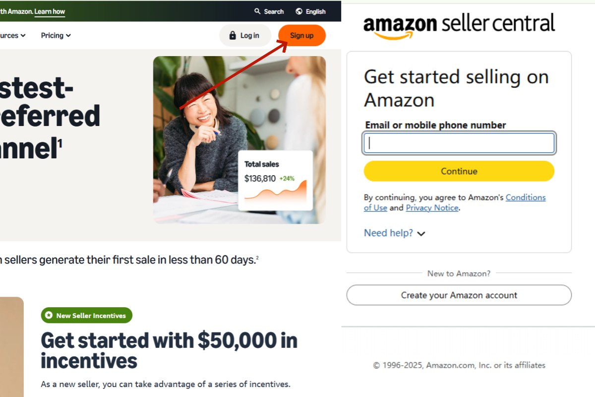 Create an Amazon Seller Account