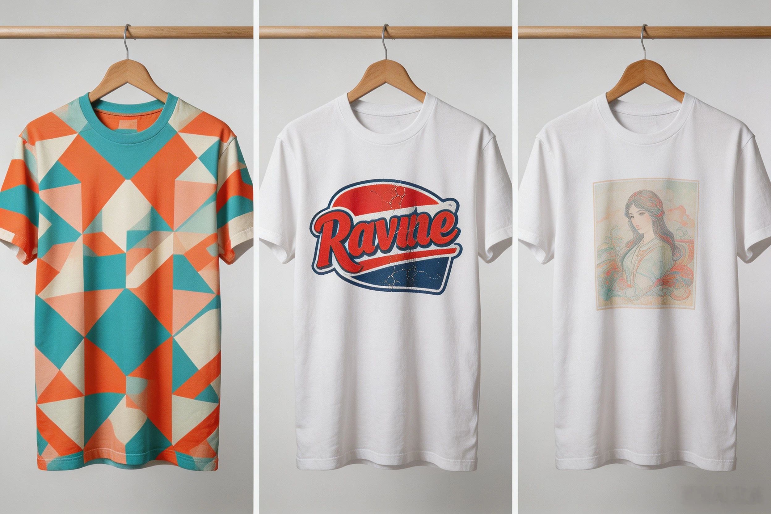 Comparison of all-over print sublimation durability versus screen printing and DTG after washing