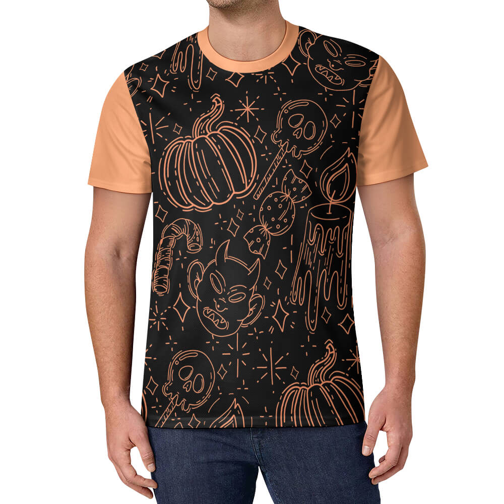  Ice silk cooling short sleeve men's shirts