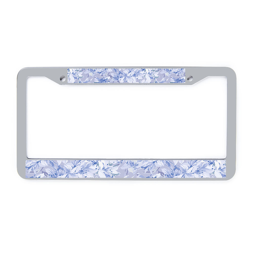Custom licence plate frame
