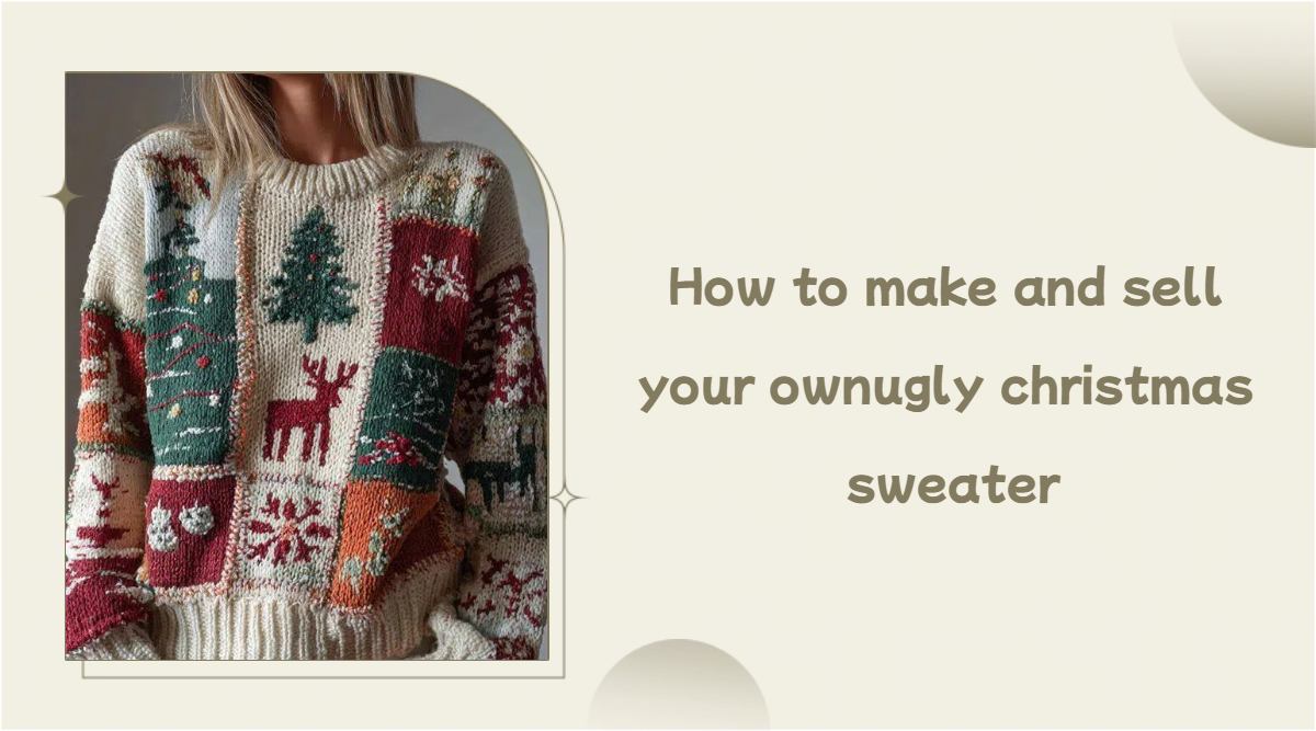  Make and Sell Your Own Custom Ugly Christmas Sweater 