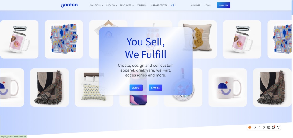 gooten homepage
