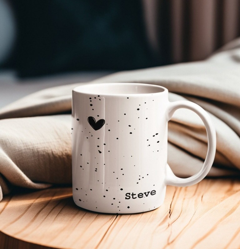 Paint Splatter design mug