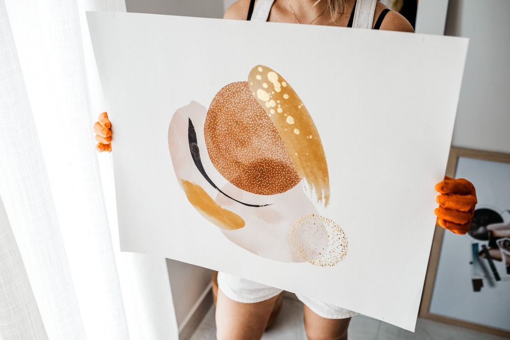 Abstract artworks