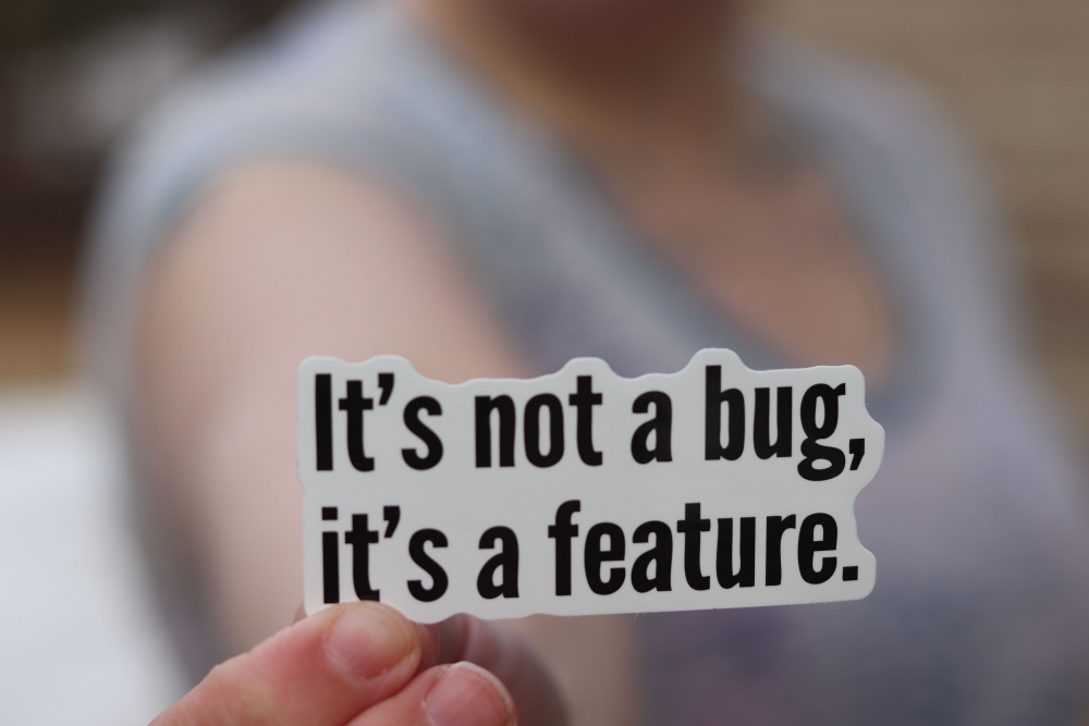 die-cut sticker