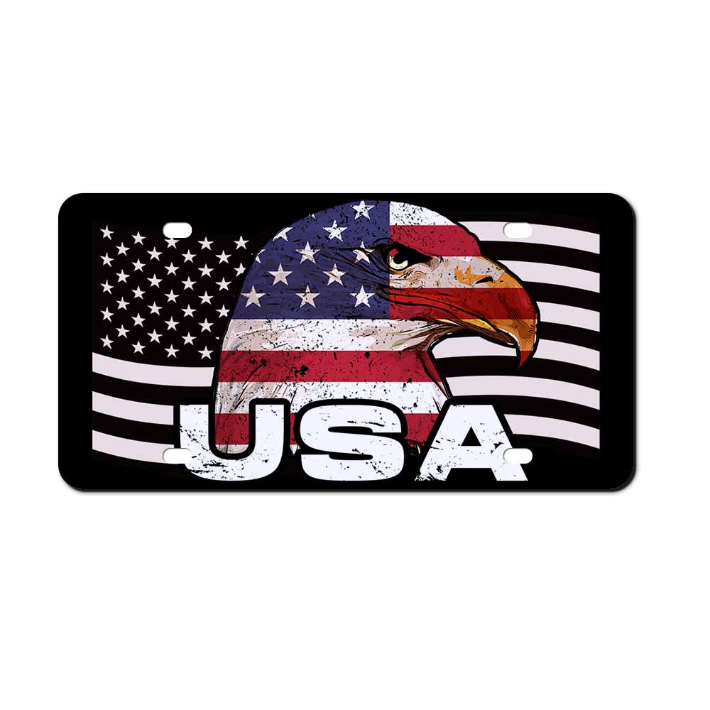Custom front license plate