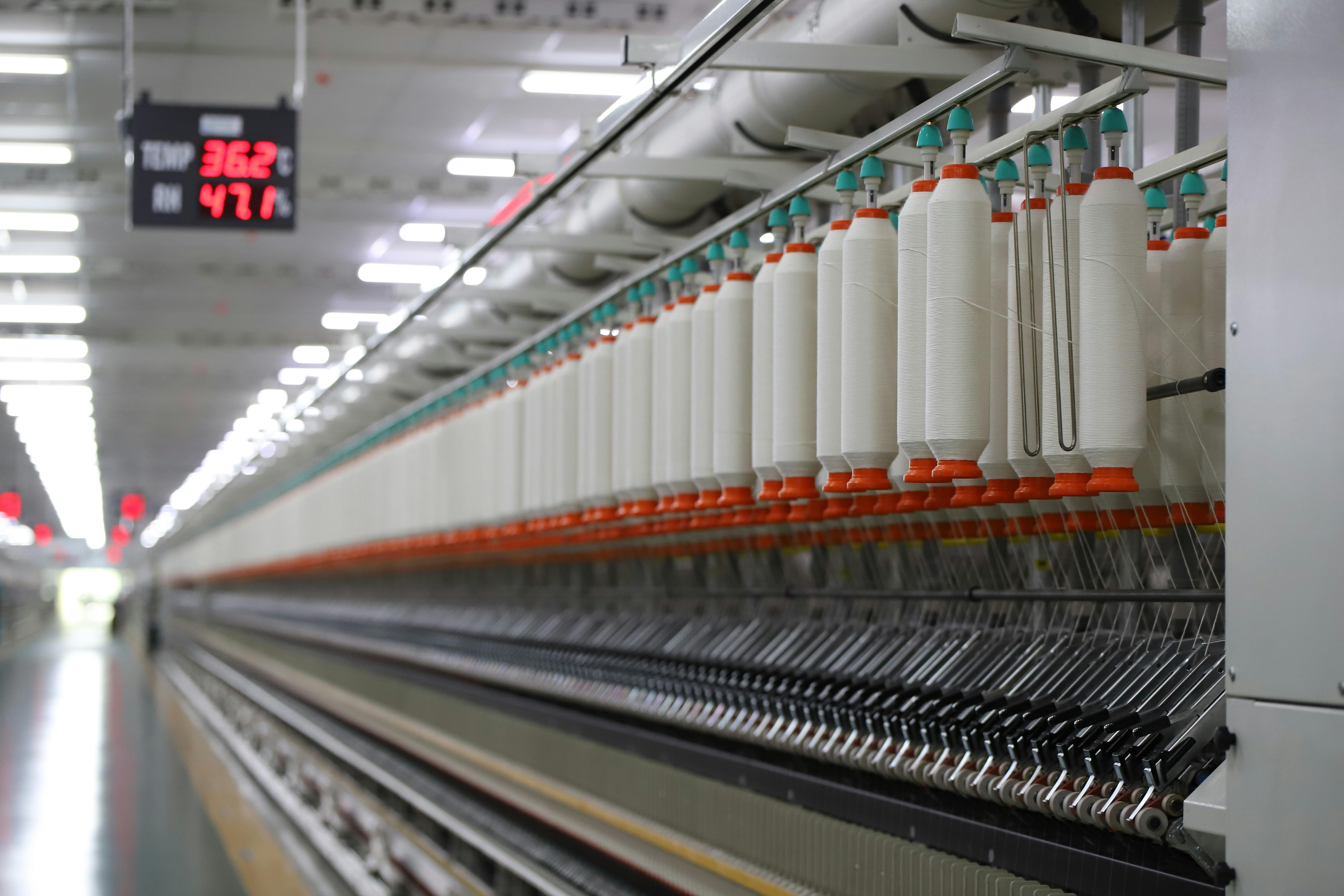 How is polyester fiber produced