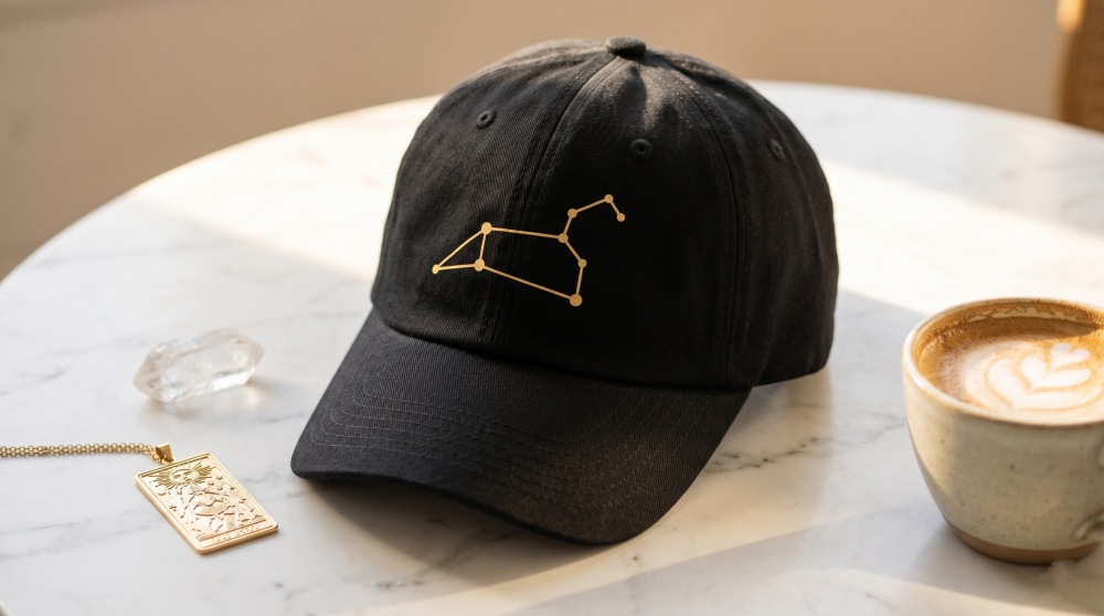 printed hat