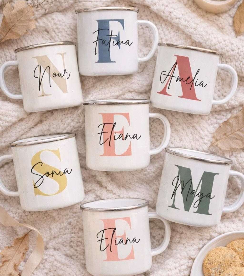 Custom name coffee mugs