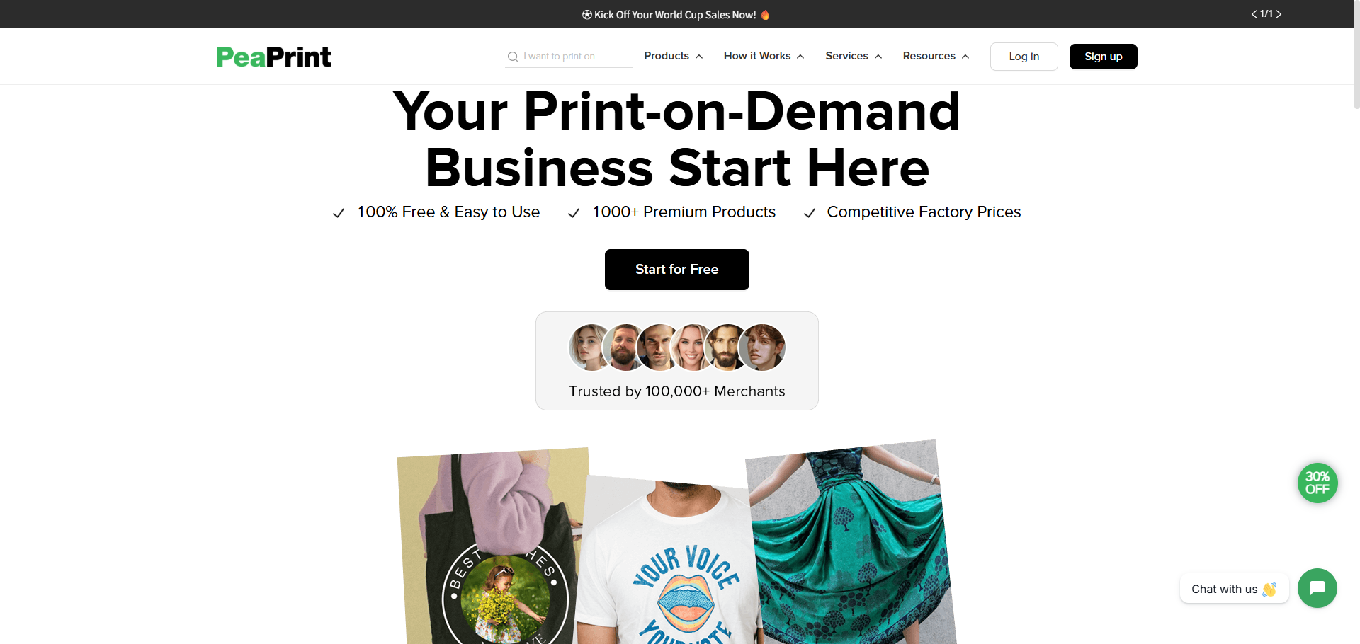 peaprint homepage